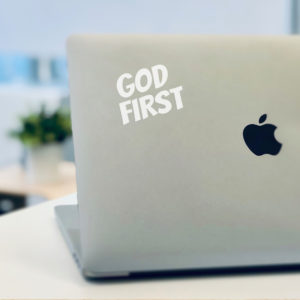 God First Decal